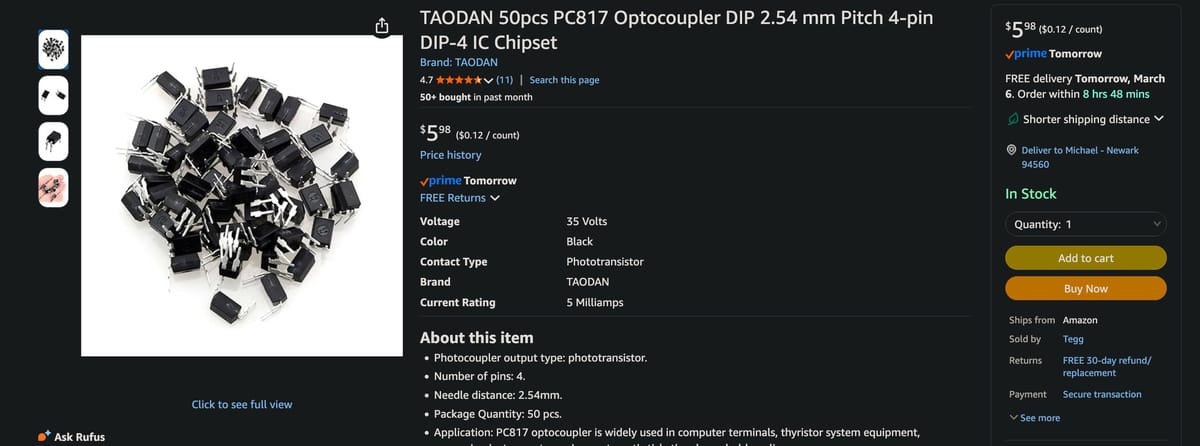 octocoupler amazon